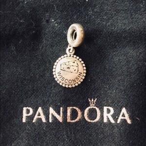 Pandora Wisconsin state charm